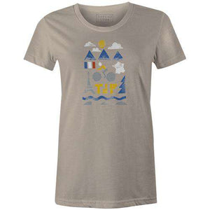 French Cycling Women'sThread+Spoke - THREAD+SPOKE | MTB APPAREL | ROAD BIKING T-SHIRTS | BICYCLE T SHIRTS |