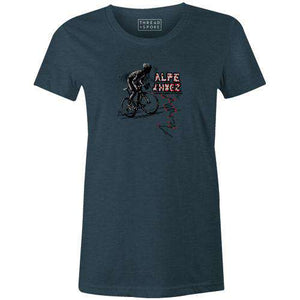Classic Climbs of France Women'sThread+Spoke - THREAD+SPOKE | MTB APPAREL | ROAD BIKING T-SHIRTS | BICYCLE T SHIRTS |