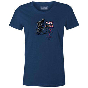 Classic Climbs of France Women'sThread+Spoke - THREAD+SPOKE | MTB APPAREL | ROAD BIKING T-SHIRTS | BICYCLE T SHIRTS |