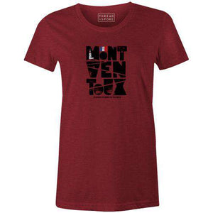 Mont Ventoux Climb Women'sThread+Spoke - THREAD+SPOKE | MTB APPAREL | ROAD BIKING T-SHIRTS | BICYCLE T SHIRTS |
