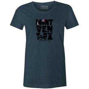 Mont Ventoux Climb Women'sThread+Spoke - THREAD+SPOKE | MTB APPAREL | ROAD BIKING T-SHIRTS | BICYCLE T SHIRTS |