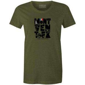 Mont Ventoux Climb Women'sThread+Spoke - THREAD+SPOKE | MTB APPAREL | ROAD BIKING T-SHIRTS | BICYCLE T SHIRTS |