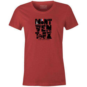 Mont Ventoux Climb Women'sThread+Spoke - THREAD+SPOKE | MTB APPAREL | ROAD BIKING T-SHIRTS | BICYCLE T SHIRTS |