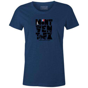 Mont Ventoux Climb Women'sThread+Spoke - THREAD+SPOKE | MTB APPAREL | ROAD BIKING T-SHIRTS | BICYCLE T SHIRTS |
