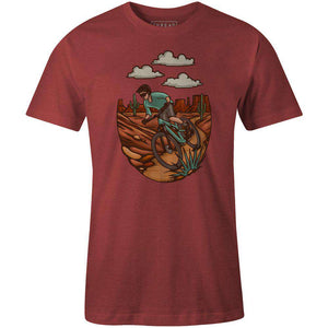 Men's T-shirt - Desert MTB