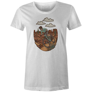 Women's T-shirt - Desert MTB