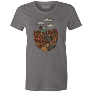 Women's T-shirt - Desert MTB