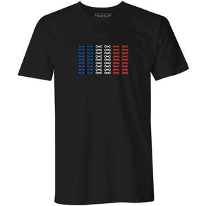 Chain Flag FranceJeremy Reiss - THREAD+SPOKE | MTB APPAREL | ROAD BIKING T-SHIRTS | BICYCLE T SHIRTS |