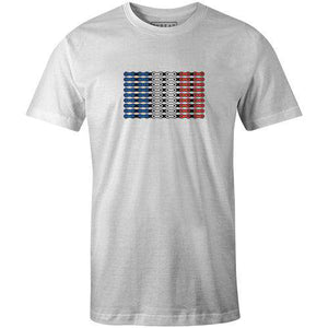 Chain Flag FranceJeremy Reiss - THREAD+SPOKE | MTB APPAREL | ROAD BIKING T-SHIRTS | BICYCLE T SHIRTS |
