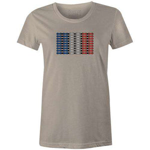 Chain Flag France Women'sJeremy Reiss - THREAD+SPOKE | MTB APPAREL | ROAD BIKING T-SHIRTS | BICYCLE T SHIRTS |