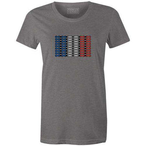 Chain Flag France Women'sJeremy Reiss - THREAD+SPOKE | MTB APPAREL | ROAD BIKING T-SHIRTS | BICYCLE T SHIRTS |