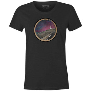 Mont Ventoux Painting Women'sLucas Lajoie - THREAD+SPOKE | MTB APPAREL | ROAD BIKING T-SHIRTS | BICYCLE T SHIRTS |