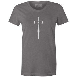 Road Bike Silhouette Women'sLucas Lajoie - THREAD+SPOKE | MTB APPAREL | ROAD BIKING T-SHIRTS | BICYCLE T SHIRTS |