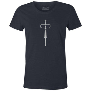 Road Bike Silhouette Women'sLucas Lajoie - THREAD+SPOKE | MTB APPAREL | ROAD BIKING T-SHIRTS | BICYCLE T SHIRTS |