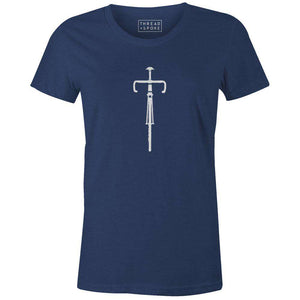 Road Bike Silhouette Women'sLucas Lajoie - THREAD+SPOKE | MTB APPAREL | ROAD BIKING T-SHIRTS | BICYCLE T SHIRTS |