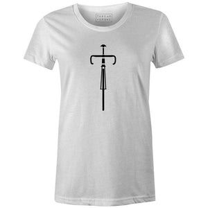 Road Bike Silhouette Women'sLucas Lajoie - THREAD+SPOKE | MTB APPAREL | ROAD BIKING T-SHIRTS | BICYCLE T SHIRTS |