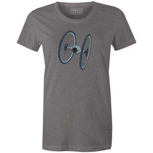 Tire Fighter Women'sThread+Spoke - THREAD+SPOKE | MTB APPAREL | ROAD BIKING T-SHIRTS | BICYCLE T SHIRTS |