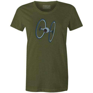 Tire Fighter Women'sThread+Spoke - THREAD+SPOKE | MTB APPAREL | ROAD BIKING T-SHIRTS | BICYCLE T SHIRTS |