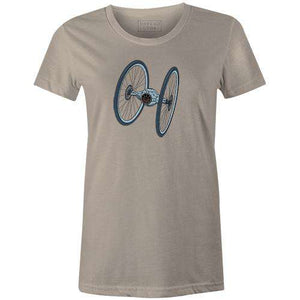 Tire Fighter Women'sThread+Spoke - THREAD+SPOKE | MTB APPAREL | ROAD BIKING T-SHIRTS | BICYCLE T SHIRTS |