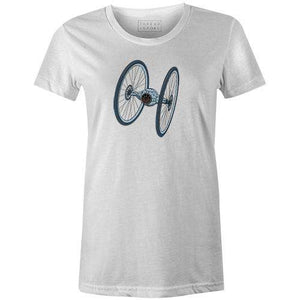 Tire Fighter Women'sThread+Spoke - THREAD+SPOKE | MTB APPAREL | ROAD BIKING T-SHIRTS | BICYCLE T SHIRTS |