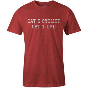 Cat 1 DadThread+Spoke - THREAD+SPOKE | MTB APPAREL | ROAD BIKING T-SHIRTS | BICYCLE T SHIRTS |