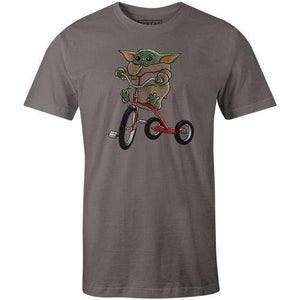 Baby Yoda's TricycleThread+Spoke - THREAD+SPOKE | MTB APPAREL | ROAD BIKING T-SHIRTS | BICYCLE T SHIRTS |