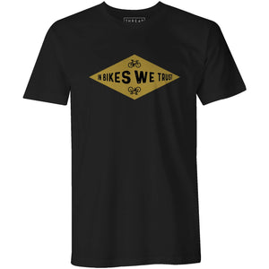 Men's T-shirt - In Bikes We Trust