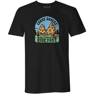Men's T-shirt - Carry Snacks Ride Fast