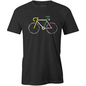 Men's T-shirt - Le Tour Bike
