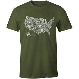 Men's T-shirt - Ride America
