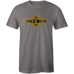 Men's T-shirt - In Bikes We Trust