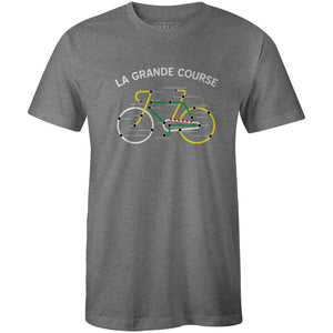 Men's T-shirt - La Grande Course Bike