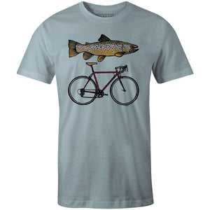 Men's T-shirt - Fish Bike