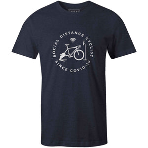 Men's T-shirt - Social Distance Cyclist