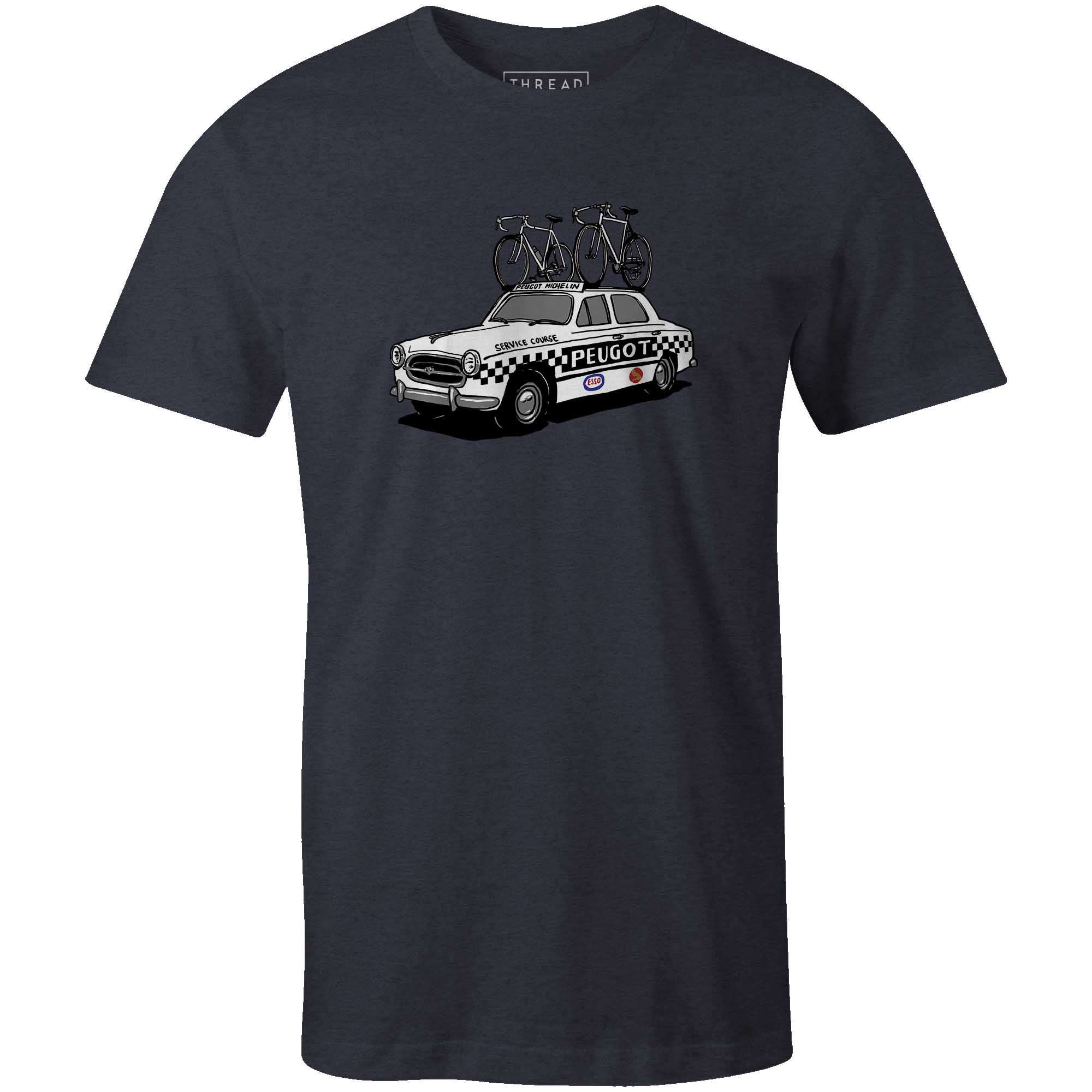 Men's T-shirt - Peugot Team Car