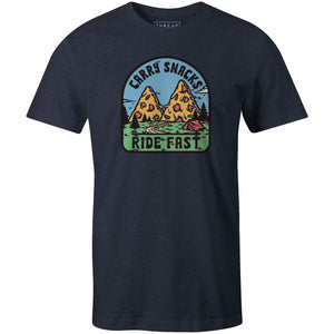 Men's T-shirt - Carry Snacks Ride Fast