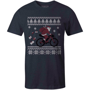 Men's T-shirt - Santa Bikepack