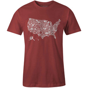 Men's T-shirt - Ride America