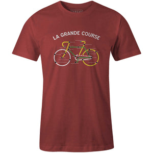 Men's T-shirt - La Grande Course Bike