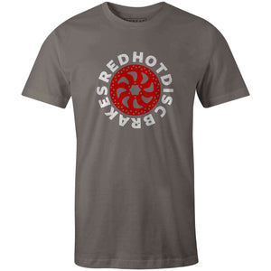 Men's T-shirt - Red Hot Disc Brakes