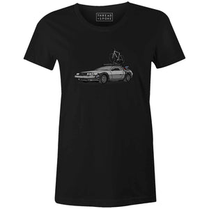 Women's T-shirt - Bike to the Future