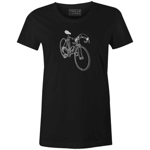 Women's T-shirt - Hand Drawn Bike