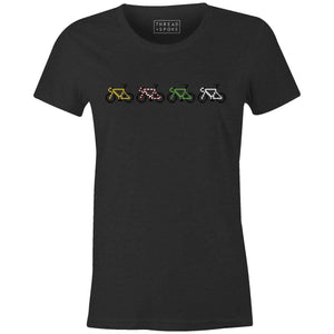 Women's T-shirt - Pixel Bike