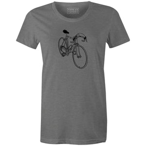 Women's T-shirt - Hand Drawn Bike