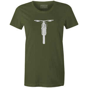 Women's T-shirt - MTB Silhouette