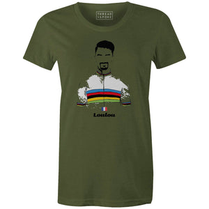 LouLou Women'sBici - THREAD+SPOKE | MTB APPAREL | ROAD BIKING T-SHIRTS | BICYCLE T SHIRTS |