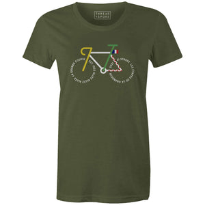 Women's T-shirt - Le Tour Bike