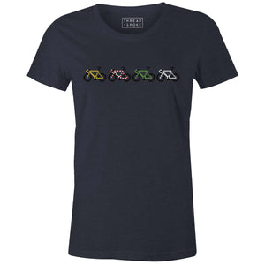 Women's T-shirt - Pixel Bike