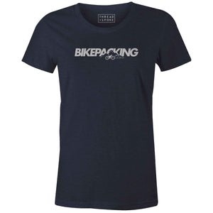 Bikepacking Women'sReigedesign - THREAD+SPOKE | MTB APPAREL | ROAD BIKING T-SHIRTS | BICYCLE T SHIRTS |