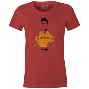 Matje Women'sBici - THREAD+SPOKE | MTB APPAREL | ROAD BIKING T-SHIRTS | BICYCLE T SHIRTS |